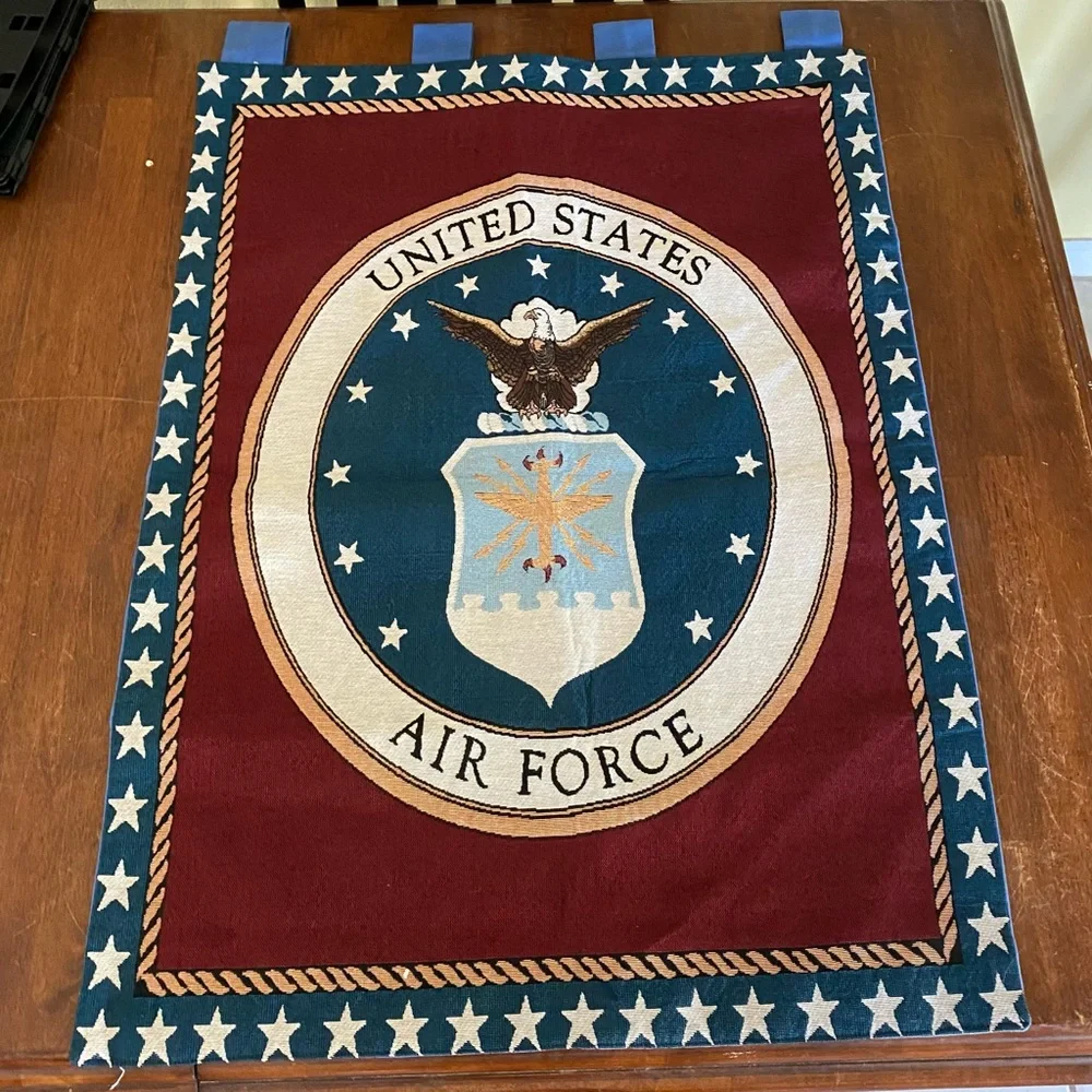 US AIR FORCE HANGING WALL TAPESTRY B